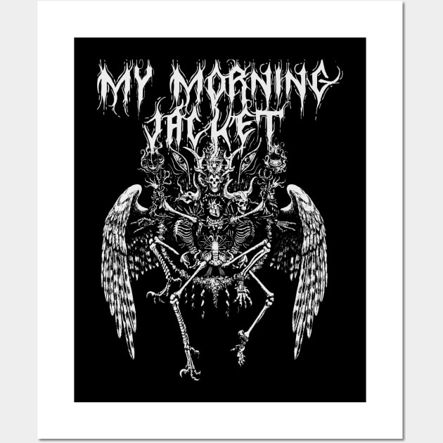 my morning jacket ll darkness Wall Art by low spirit